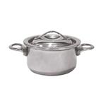 Кастрюля для подачи 11,3 см h6 см 370 мл круглая Vintage нерж. P.L. Proff Cuisine