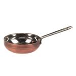 Соусник кокотница 100 мл d8 см h2,5 см круглый с ручкой нерж. Antique Copper P.L. Proff Cuisine
