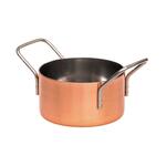 Кастрюля для подачи 12,2 см h7,6 см 870 мл круглая Copper нерж. цвет медь P.L. Proff Cuisine