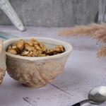 Салатник 160 мл 9,8*9,3 см h11/5,2 см с крышкой Walnut Pearl Frutti di Mare P.L. [1]