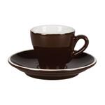 Кофейная пара  70 мл коричневая d 6,2 см h5,8 см Barista (Бариста) P.L. Proff Cuisine [6]