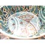 Тарелка с бортом 21*1,9 см Damask Blue пластик меламин P.L. Proff Cuisine