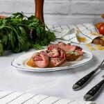 Блюдо овальное 25,2*16,1 см h2,1 см Blue Flower P.L. Proff Cuisine [1]