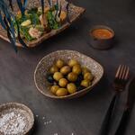 Салатник 300 мл 16*14 см h5,2 см Brown Untouched Taiga P.L. Proff Cuisine [6]