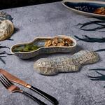 Блюдо для подачи 22,7*6,5 см h7,5 см 195 мл с крышкой Groundnut Northern Blue Frutti di Mare [1]