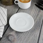 Чайная пара 240 мл белая d 9,2 см h6,3 см фарфор Glory Eco Stackable P.L. Proff Cuisine [6]