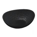 Салатник 300 мл овальный 16*12 см h6 см емкость для закусок Black Raw Wood P.L. [6]