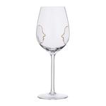 Бокал для вина 560 мл Face to Face декор d 8,9/6,5 см h24,8 см P.L. - BarWare [4]