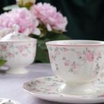 Чайная пара 200 мл d 9,3 см h7,3 см La Vie En Rose Noble [6]