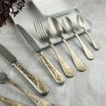 Нож столовый 24,5 см матовый с золотом Lord Vintage Style P.L. Proff Cuisine [12] 