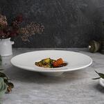 Тарелка глубокая 100 мл d 24/10 см h4 см для пасты белая фарфор P.L. Proff Cuisine [6]