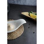 Соусник  25 мл 12*7 см h3 см Mini Mix круглый с ручкой белый фарфор P.L. Proff Cuisine [6]          
