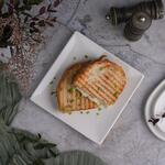 Тарелка 20*20 см h2,4 см квадратная белая фарфор NEW P.L. Proff Cuisine [4]