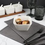 Салатник  440 мл 12,5*12,5 см h6,5 см квадратный белый фарфор P.L. Proff Cuisine [6]