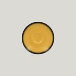 Блюдце RAK Porcelain LEA Yellow 17 см, для чашки 81223409 (желтый цвет)