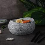 Салатник 190 мл 23*18,5 см h10 см Stone Untouched Taiga P.L. Proff Cuisine [1]