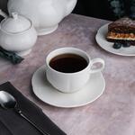 Чайная пара 250 мл белая d 9 см h7,8 см Aristocrat Stackable Noble [6]