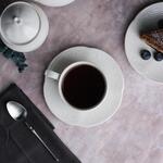Чайная пара 250 мл белая d 9 см h7,8 см Aristocrat Stackable Noble [6]