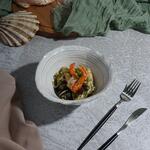 Салатник 500 мл d 17,2 см h7,5 см Gray Coral Flower Frutti di Mare P.L. [4]