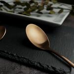 Ложка столовая 21 см матовая цвет светлая медь PVD Alessi-Copper P.L. [12]