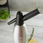 Сифон для газирования воды/содовой 1 л (до +30°C) алюм/пластик d 9,3 см h34,8 см P.L. Proff Cuisine