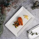 Блюдо прямоугольное 36*23,5 см h2,5 см белое фарфор P.L. Proff Cuisine [3]