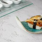 Блюдо для подачи 21*7,4 см h13,5 см Sea Blue Leaf Frutti di Mare P.L. [1]
