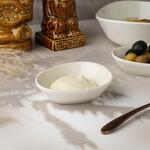 Соусник  60 мл 10*9 см h2,5 см овальный фарфор Velho Island Ivory By Bone Innovation [6]