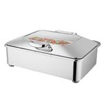 Мармит электрический 8,5 л 1/1*65 с откидной крышкой и окном Vienna SUNNEX