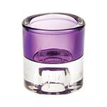 Подсвечник d 5,9 см h6,5 см фиолетовый стекло P.L. - BarWare
