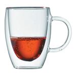 Кружка 350 мл Classic Coffee прозрачная d 8,2 см h11,5 см термостекло P.L. [1]