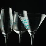 Рюмка коктейльная 280 мл Мартини "Abyss" декор d 11,5 см h18,5 см P.L. - BarWare [4]