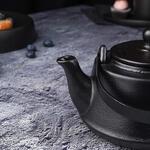 Чайник 600 мл d 14 см h8,5 см с ситом Smooth Black Raw Stellar P.L. Proff Cuisine [1]