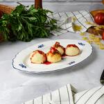 Блюдо овальное 30,6*19,4*2,3 см Blue Flower P.L. Proff Cuisine [1]