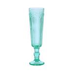 Бокал-флюте для шампанского 150 мл зеленый d 5,4 см h20 см Green Glass P.L. - BarWare [6]