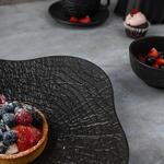 Тарелка d 26 см h4,7 см Wave Up Black Raw Wood P.L. Proff Cuisine [3]