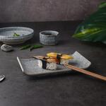 Блюдо прямоугольное 17,5*10 см h2,6 см с бортами Side Up2 Stone Taiga P.L. Proff Cuisine [1]
