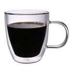 Кружка 230 мл Classic Coffee прозрачная набор 2 шт. d 8,5 см h9,5 см термостекло P.L. [1]