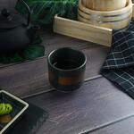Чашка 220 мл чайная без ручки d 7,9 см h7,6 см Dark Matt Panasia P.L. Proff Cuisine [6]