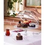 Подставка для торта 32 см h26 см со стеклянной крышкой d 30 см Патиссери Tempered Glass Pasabahce