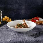 Салатник 1000 мл d 24 см h5,7 cм White Raw Wood P.L. Proff Cuisine [4]