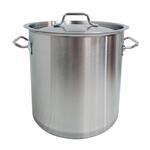 Кастрюля 30 л котел 35*32 см Kitchen Staff с крышкой нерж. ИНДУКЦИЯ P.L. Proff Cuisine