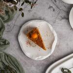 Тарелка 18*16,5 см h2 см овальная Oyster белая фарфор P.L. Proff Cuisine [6]