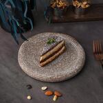 Блюдо круглое d 20,2 см h2,5 см Brown Untouched Taiga P.L. Proff Cuisine [1]