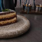 Блюдо круглое d 20,2 см h2,5 см Brown Untouched Taiga P.L. Proff Cuisine [1]