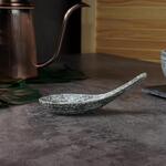 Ложка для мисосупа 20 мл 13*5*4,5 см глазурь Glossy Stone Untouched Taiga P.L. Proff Cuisine [1]