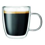 Кружка 310 мл Classic Coffee прозрачная набор 2 шт. d 9 см h10 см термостекло P.L. [1]