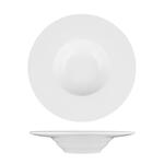 Тарелка глубокая 250 мл d 24 см h5 см для пасты белая фарфор P.L. Proff Cuisine [3]