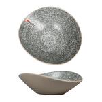 Салатник 640 мл 21,2*19,3 см h6,9 см глазурь Wave Up Glossy Stone Untouched Taiga P.L. [1]