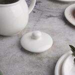 Чайник 450 мл d 10,9 см h12 см с фильтром белый фарфор P.L. Proff Cuisine [1]